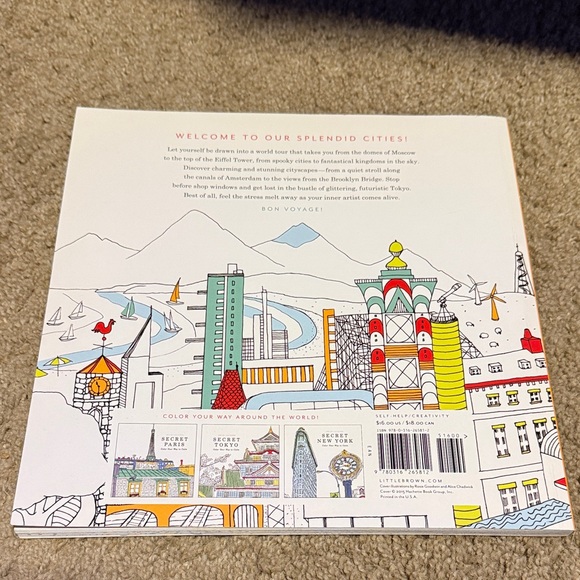 Splendid Cities Coloring Book - Hachette Book Group - Picture 3 of 6